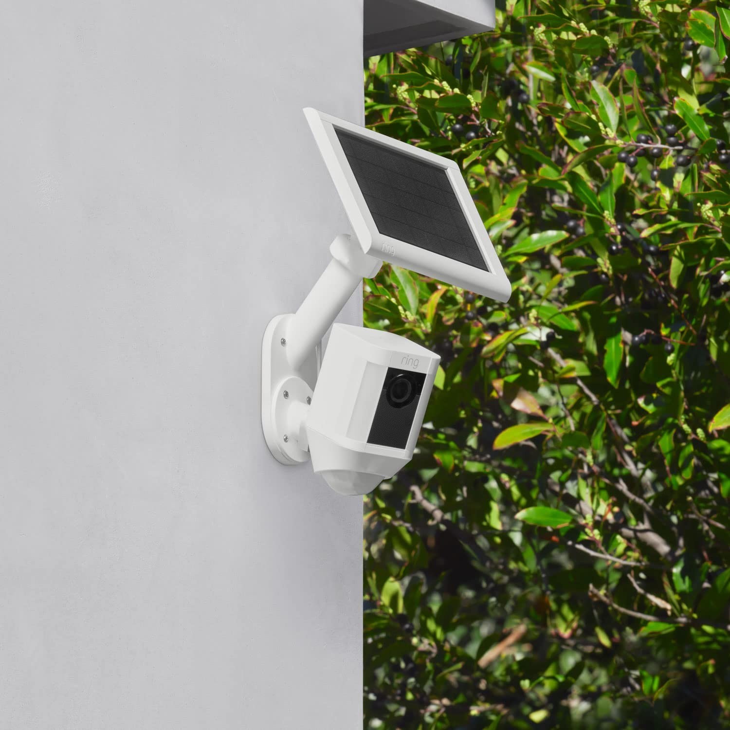 Ring OEM Solar Panel 1.9W for Stick Up Cam White 5F78E9 with combo mount