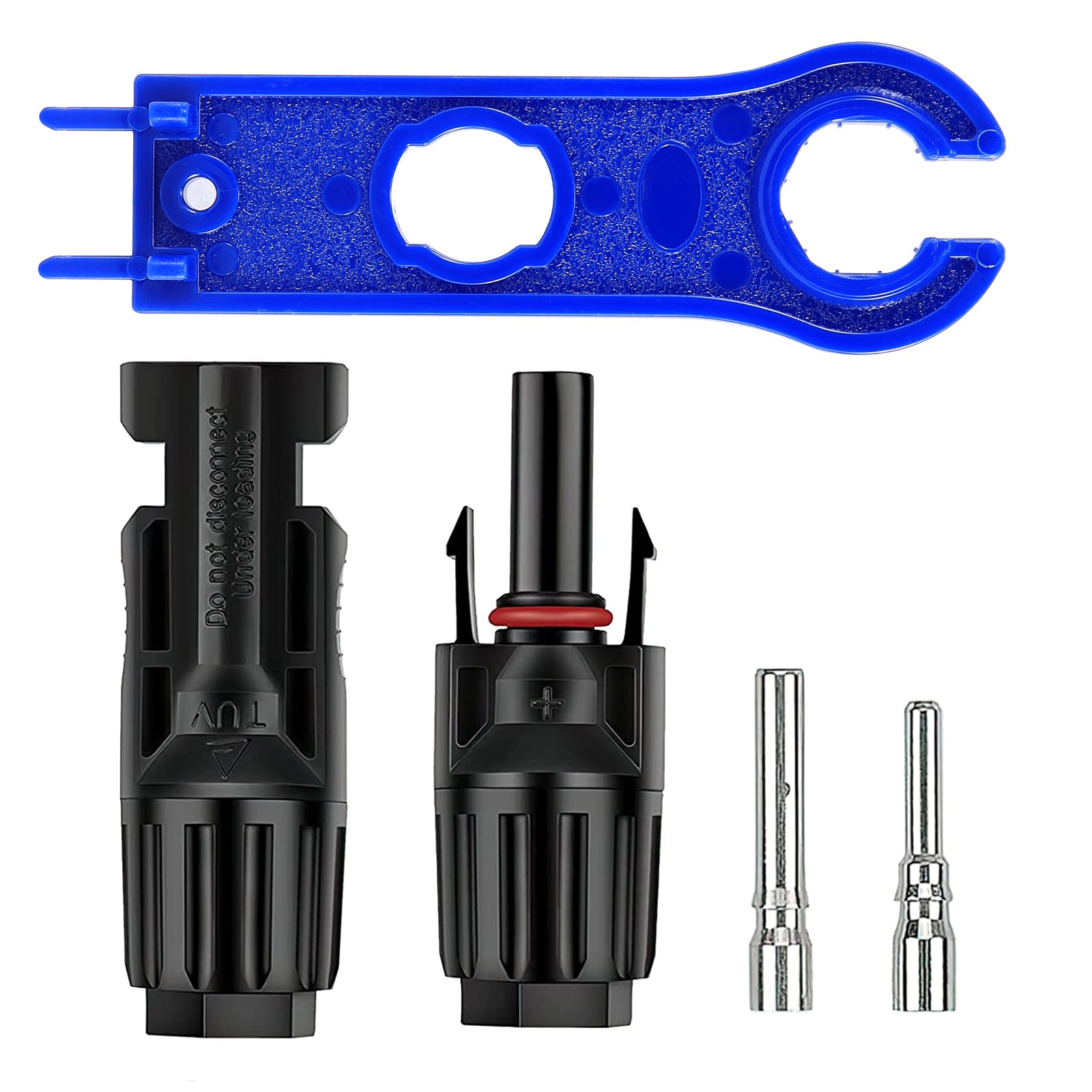 5Pairs MC4 Connectors IP67 30A DC1500V Waterproof for Outdoor Solar Panel Cable