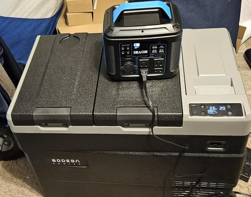 300W Portable Power Station – 296Wh/80000mAh Solar Generator, LED Light, 100W PD