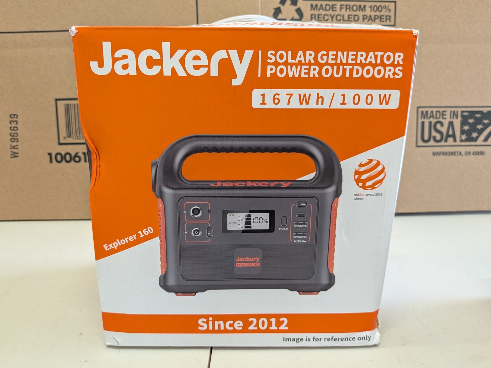 Jackery Explorer 160 167Wh 100W Portable Power Station AC DC USB Generator Parts