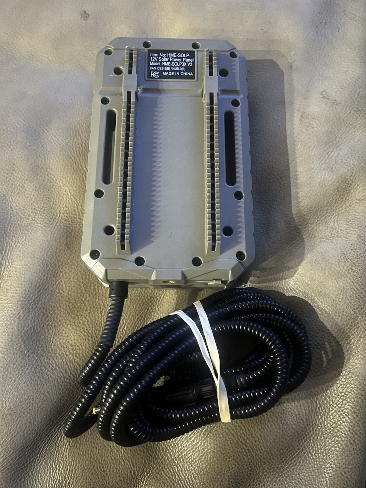 Stealth Cam 3000mAh Solar Panel Rechargeable Power Battery Pack STC-SOLP3X V2
