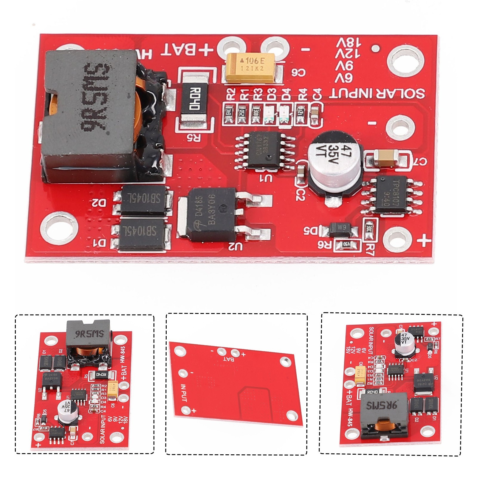 Solar Panel Controller Solar Controller Battery Charger 3A Charger Board