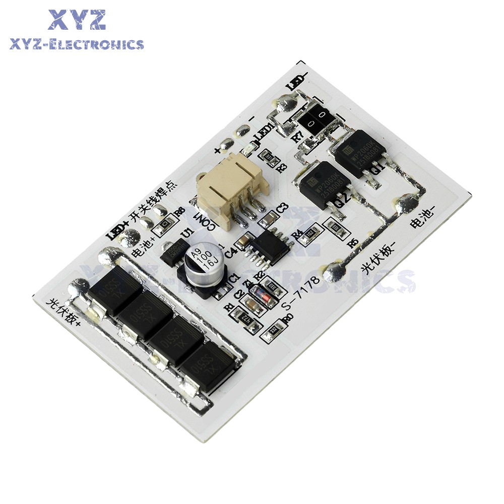 Solar Street Light Controller Circuit Board 3.2V 3.7V 6.4V7.4V Stepless Dimming