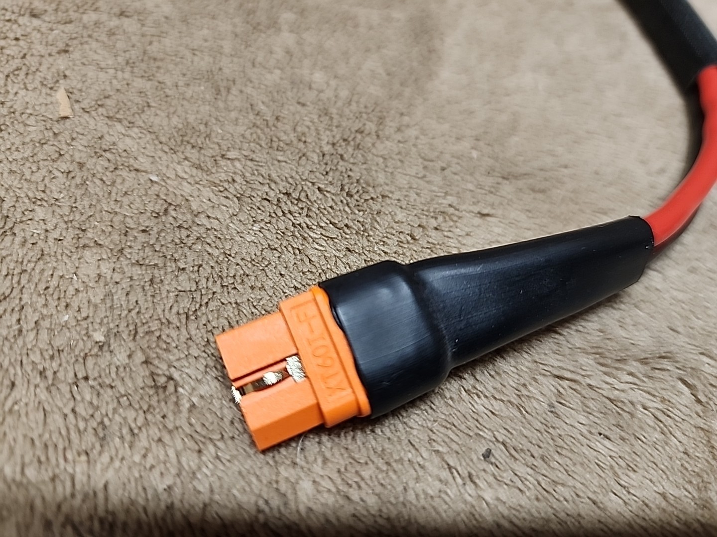 10 AWG XT60i Male Female Connector to Solar Panel Charging Cable Wire. 2 Foot