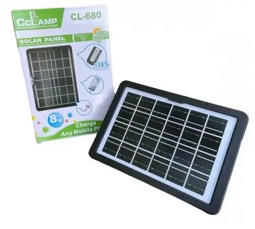 Solar panel Cclamp CL-680 8 W 28×20 cm USB