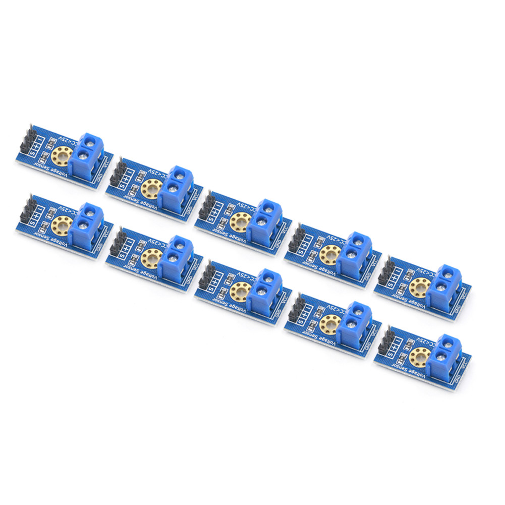 For DC 0-25V Input Voltage Detection Module for Microcontroller AD Pins