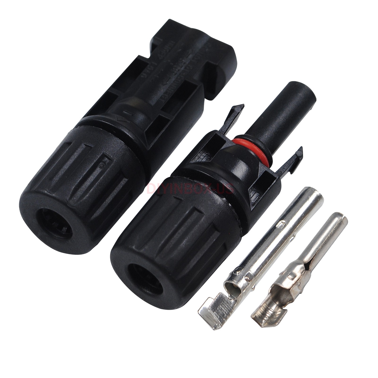 Lot New Male Female Solar M/F Wire Cable Connectors Waterproof for Solar Panel