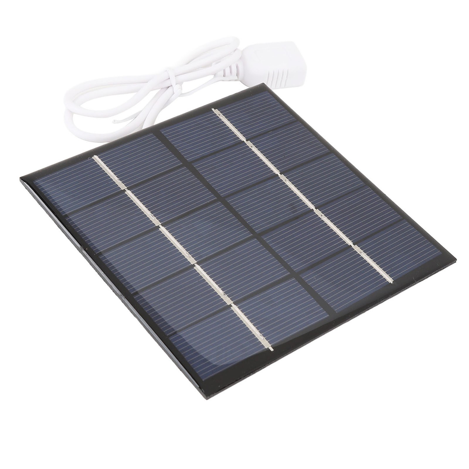 1.2W 5V Solar Panel Charger Phone Power Bank 3.7V Battery Polycrystalline