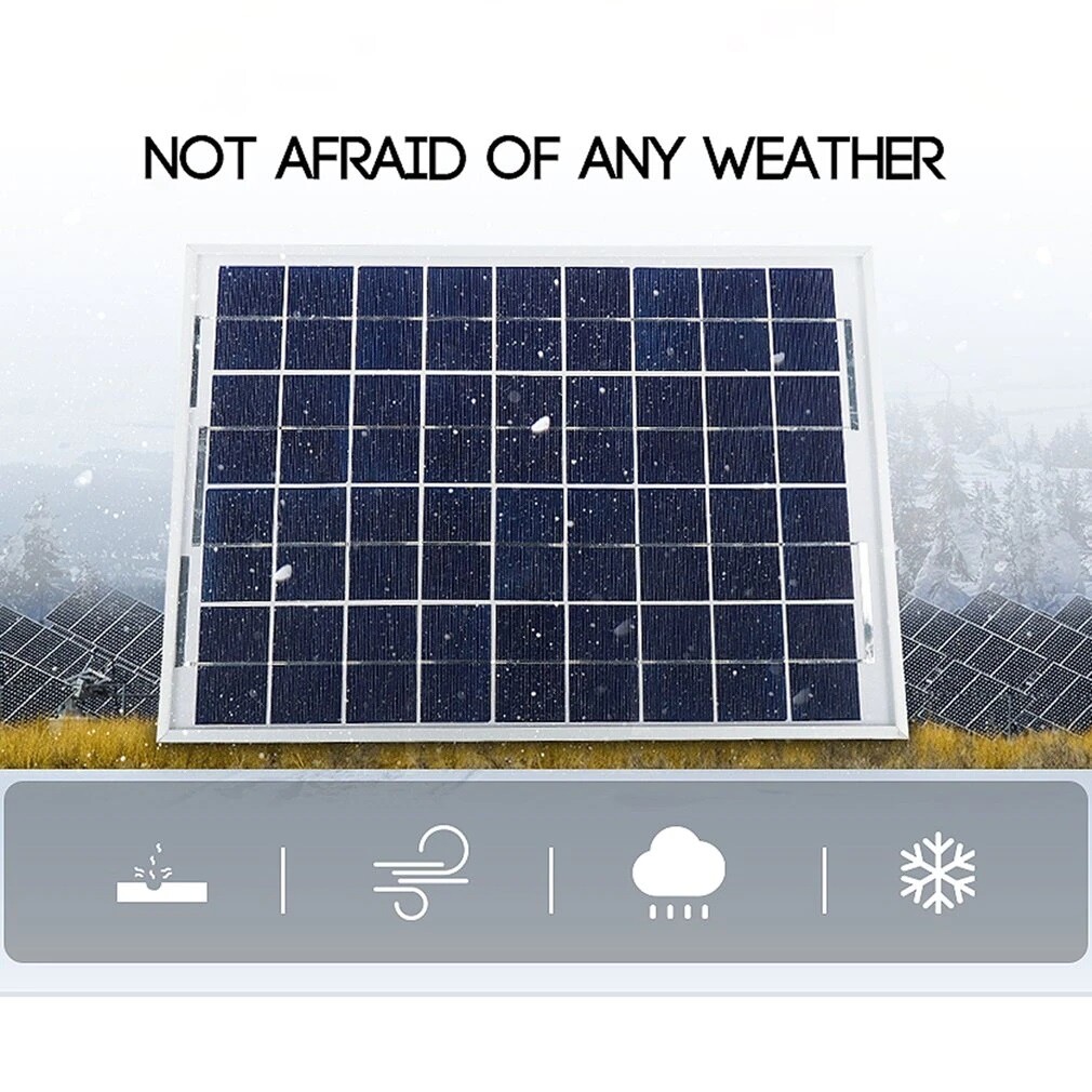 Kit Power Generation Battery Solar Panel Gifts System Charge Controller Inverter
