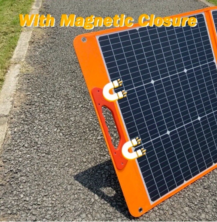 EL Solar 120W 18v Solar Panel – SP100BK1 Detachable Panels
