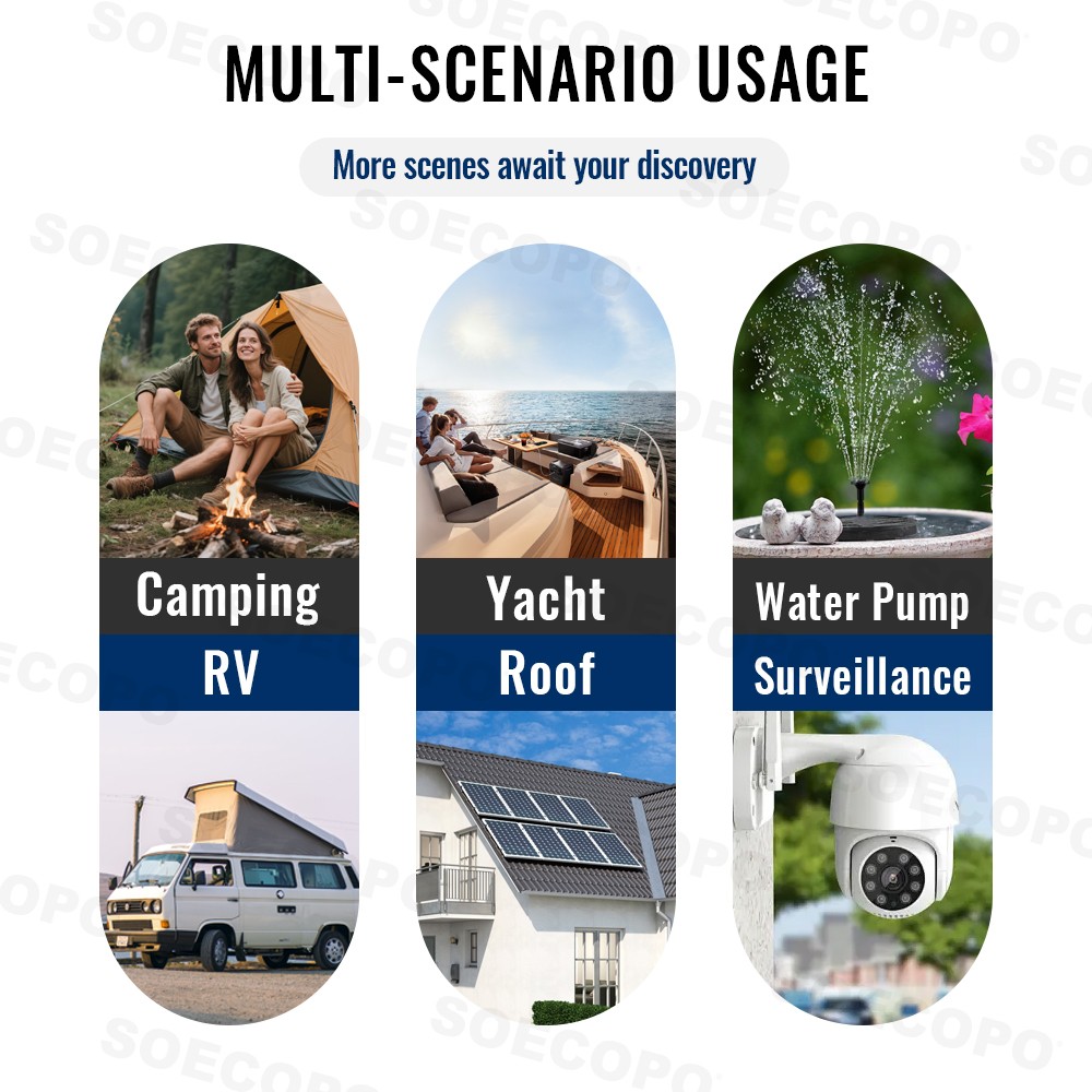 Home Emergency: Act as a home backup power supply to charge flashlights, radios