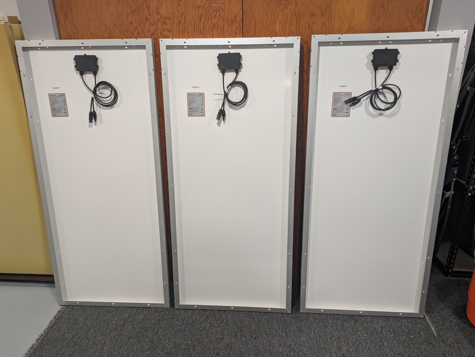 3X RICH SOLAR 200 Watt 24 Volt Moncrystalline Solar Panel RS-M200, Tested, Read