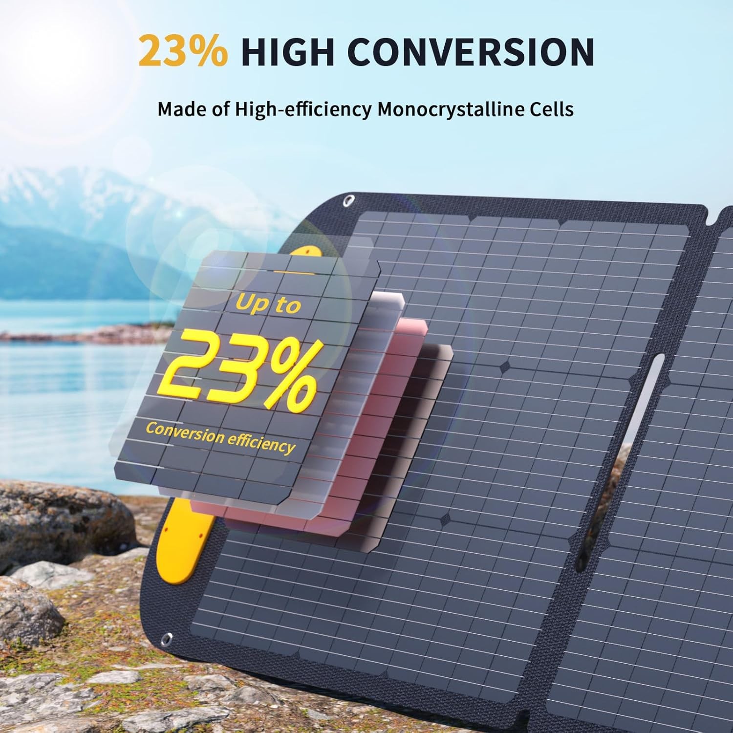 VTOMAN 110W Folding Solar Charger IP67