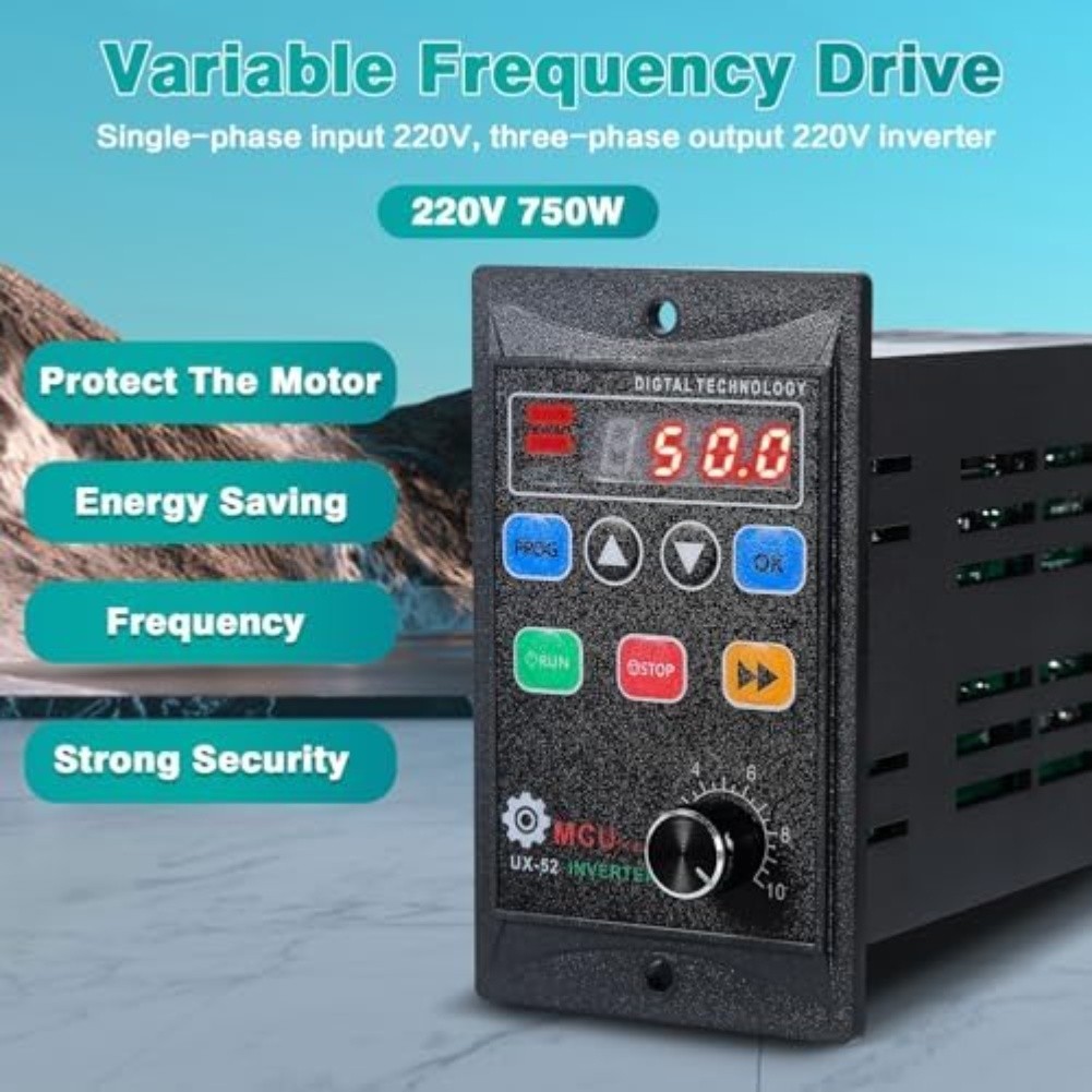 VFD Inverter Three-phase Output Under-voltage Protection Over-current Protection