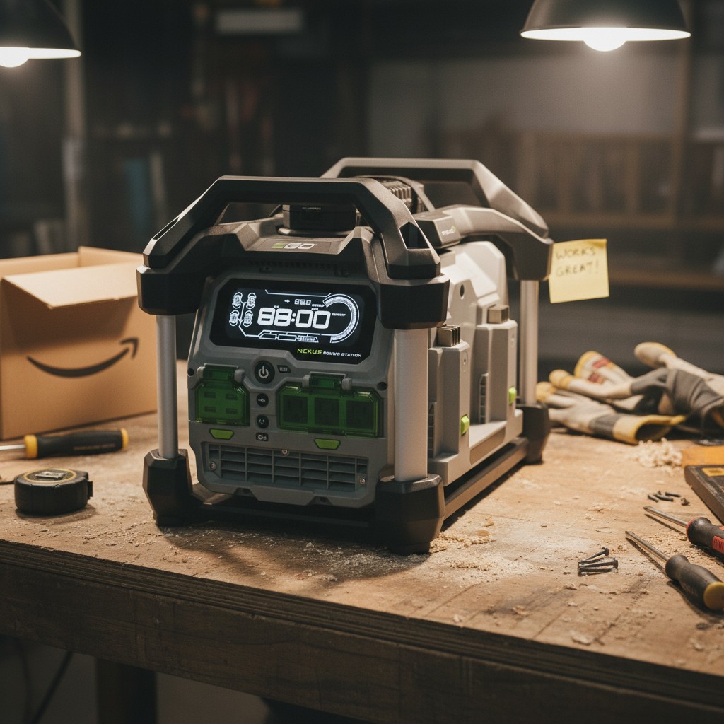 Versatile 3000W Portable Power Station – Indoor/Outdoor Use, Lightweight Design