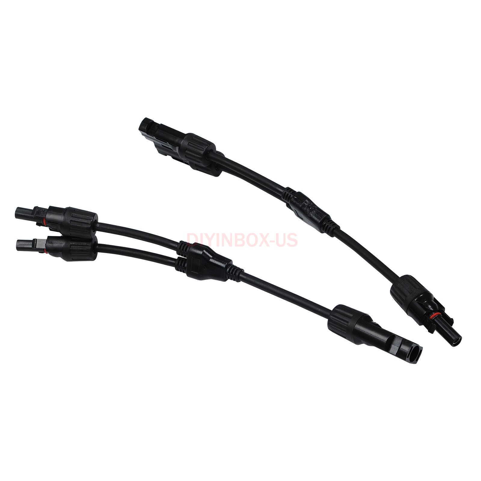 Lot Solar Panel Y Branch Cable Connection Waterproof Adapter Connector Extension