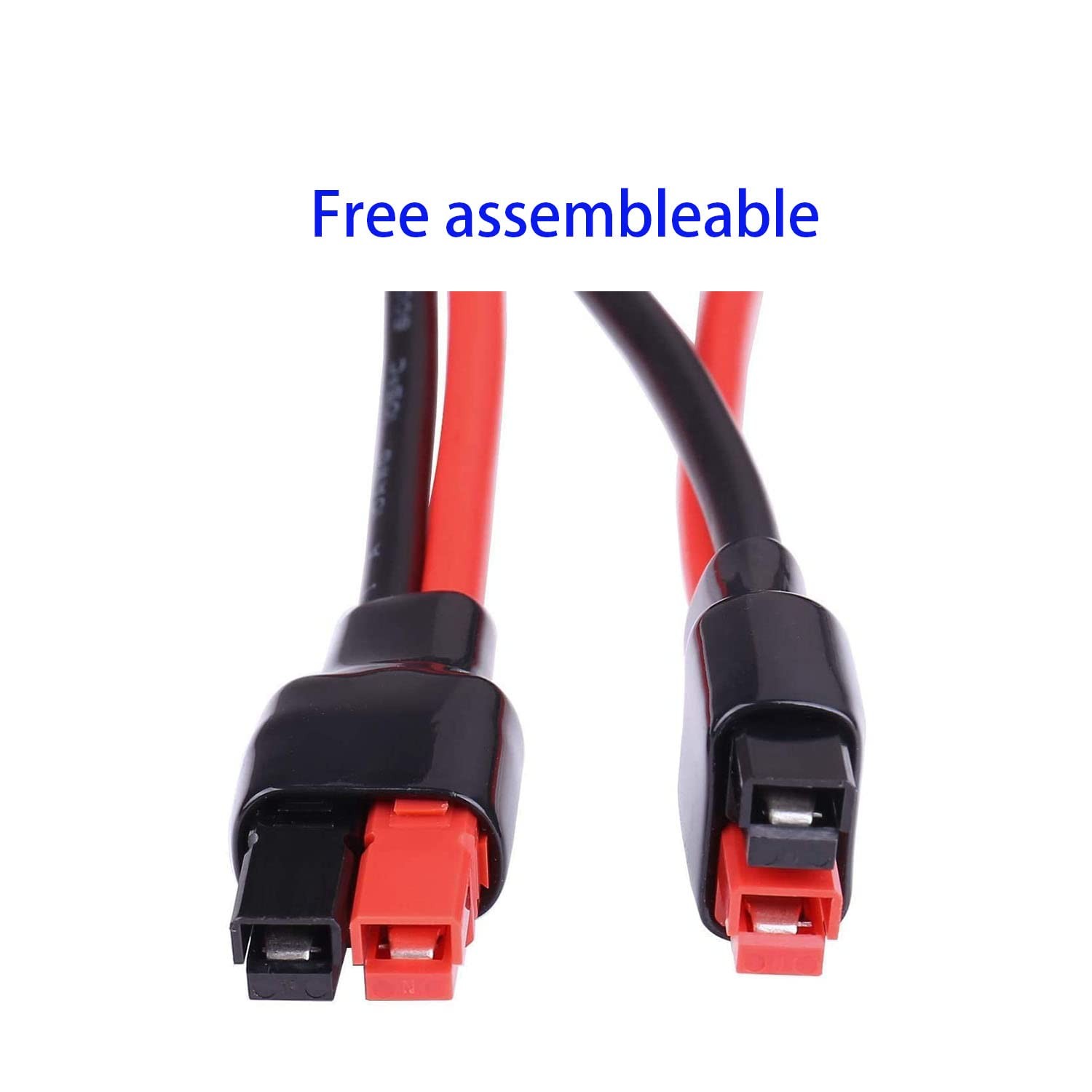 45A Connector Extension Cable Battery Charger Adapter 14AWG Solar Panel Exten…