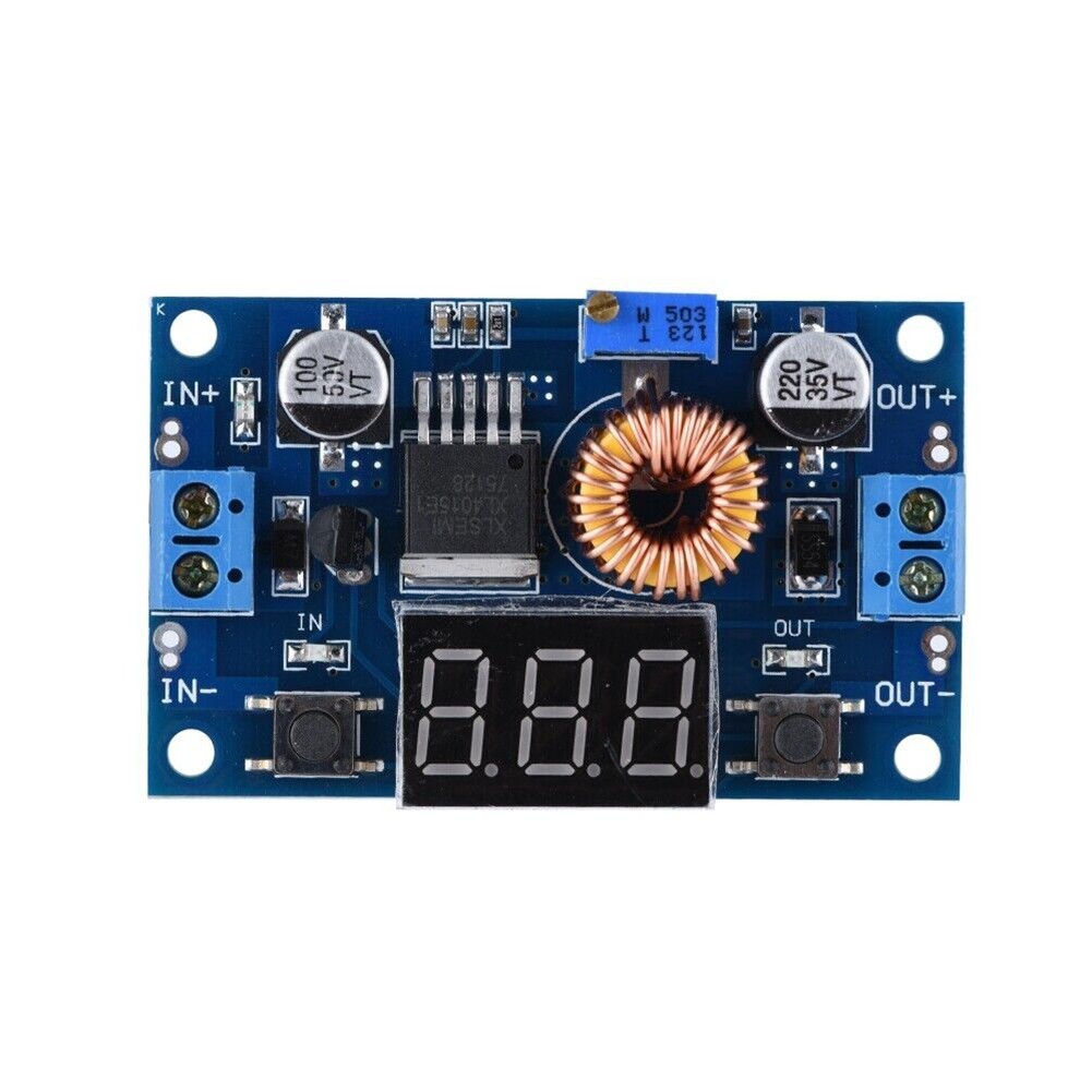 XL4015 LED Digital Display Step Down Voltage Converter with Volt Meter