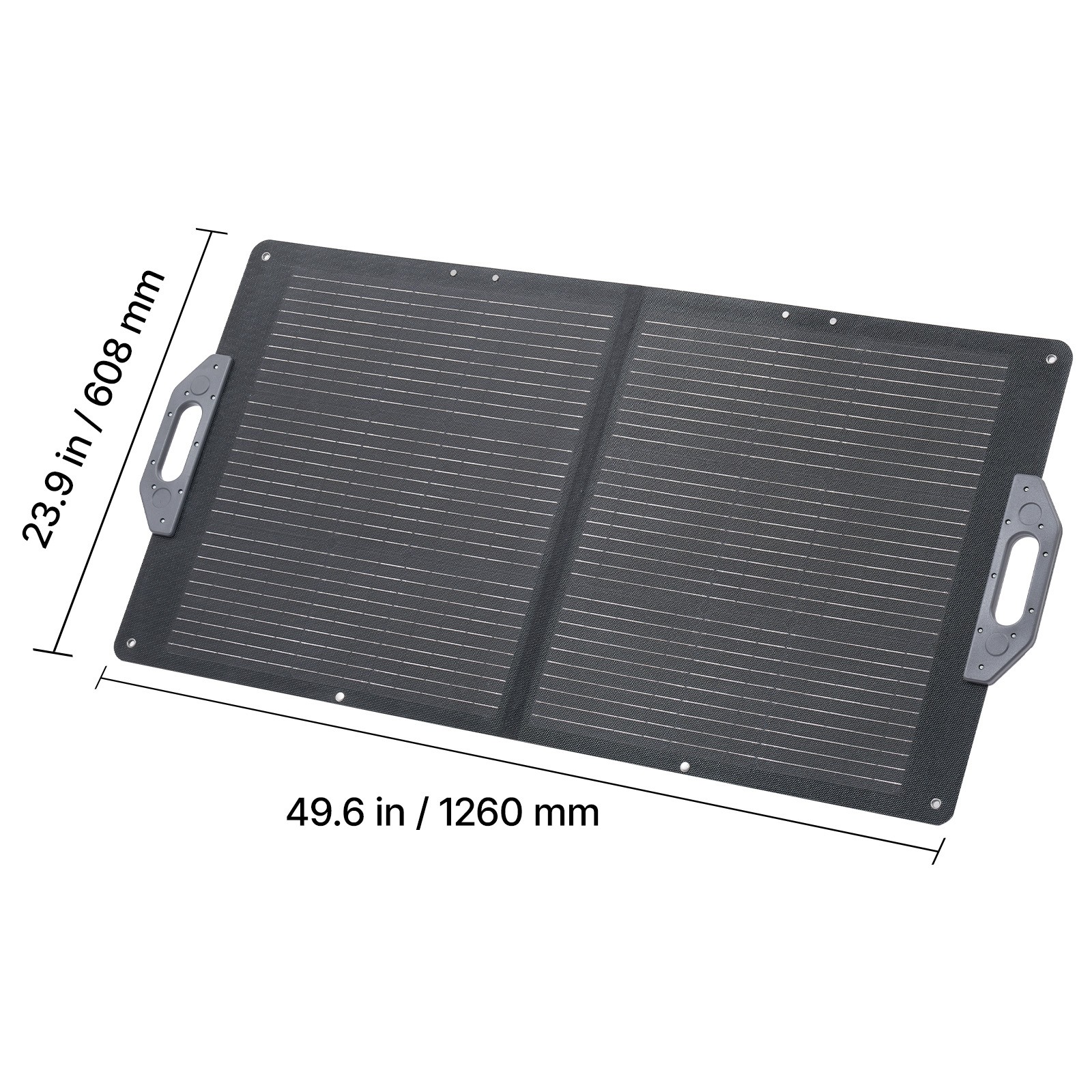 Uimoso 100W Portable Foldable Solar Panel Charger with Monocrystalline Design