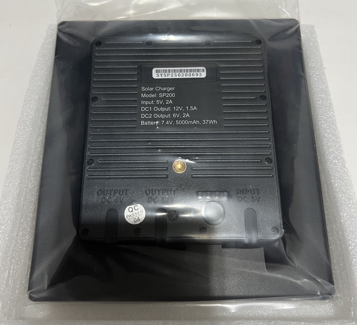Solar Panel Power Charger 5000 mAh Battery for Trail Camera Hunting Game SP200