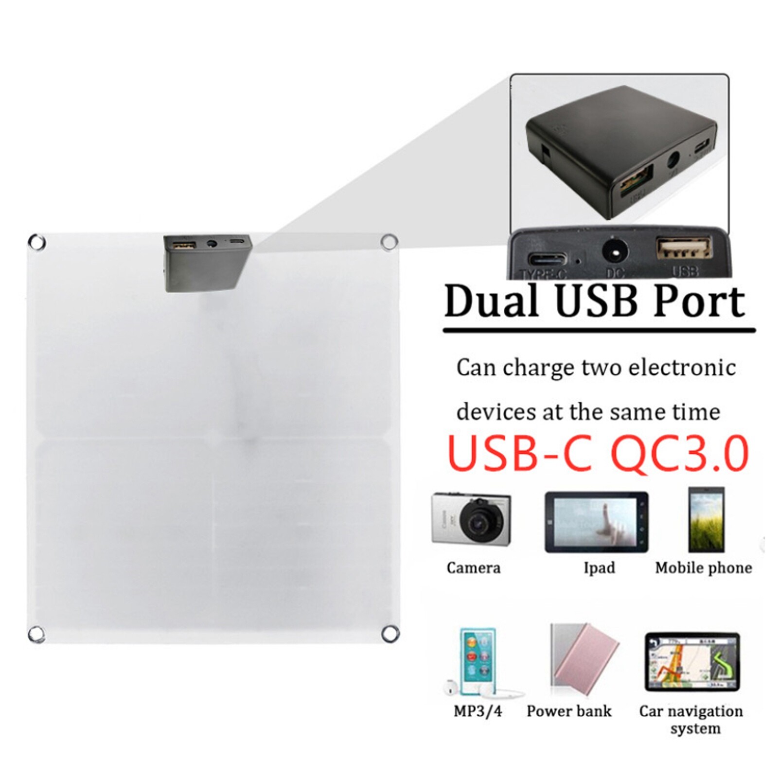 300 Watts Solar Panel Kit 100A 12V Battery Charger With Controller Caravan Boat