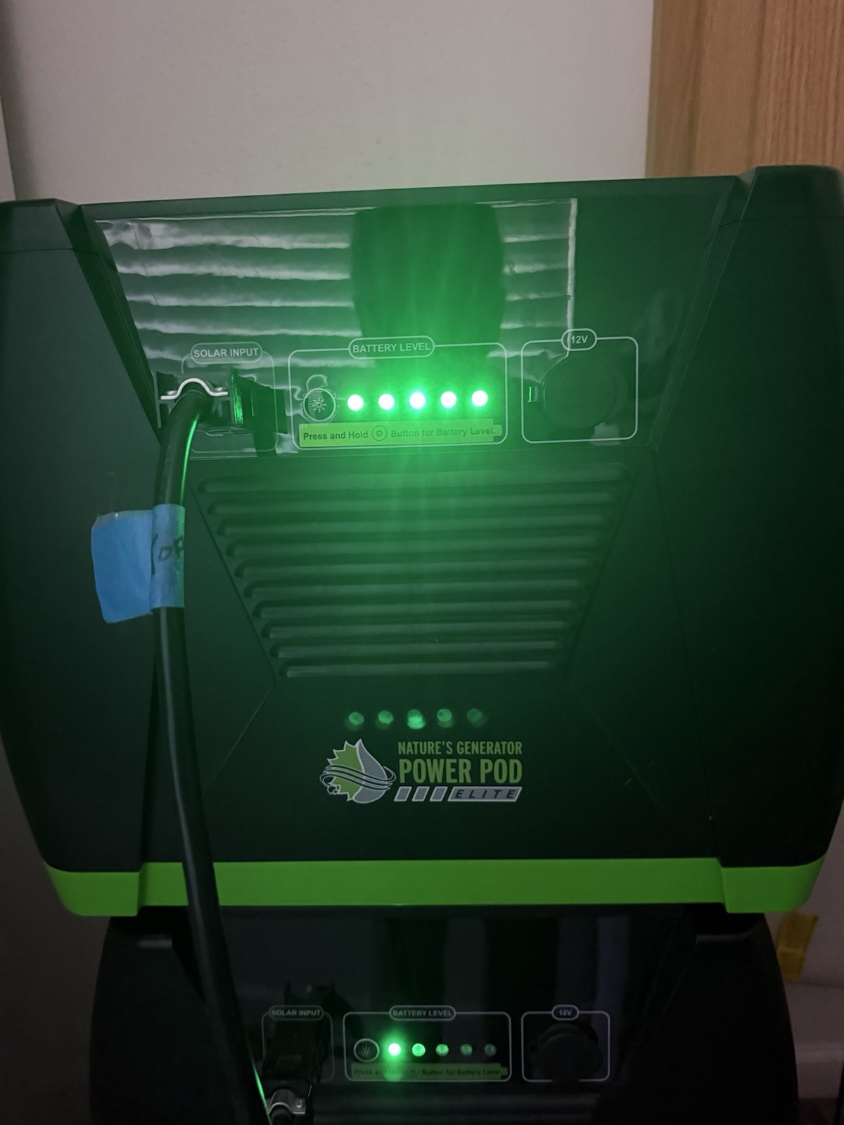 Natures Generator Elite Platinum System Complete W/ 6 Solar Panels Extra Pod