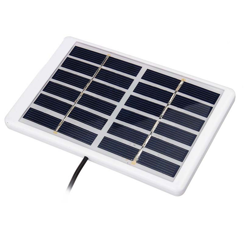 Efficient Outdoor Charging Solution 1 2W 6V Solar Panel with 3 Meter Cable