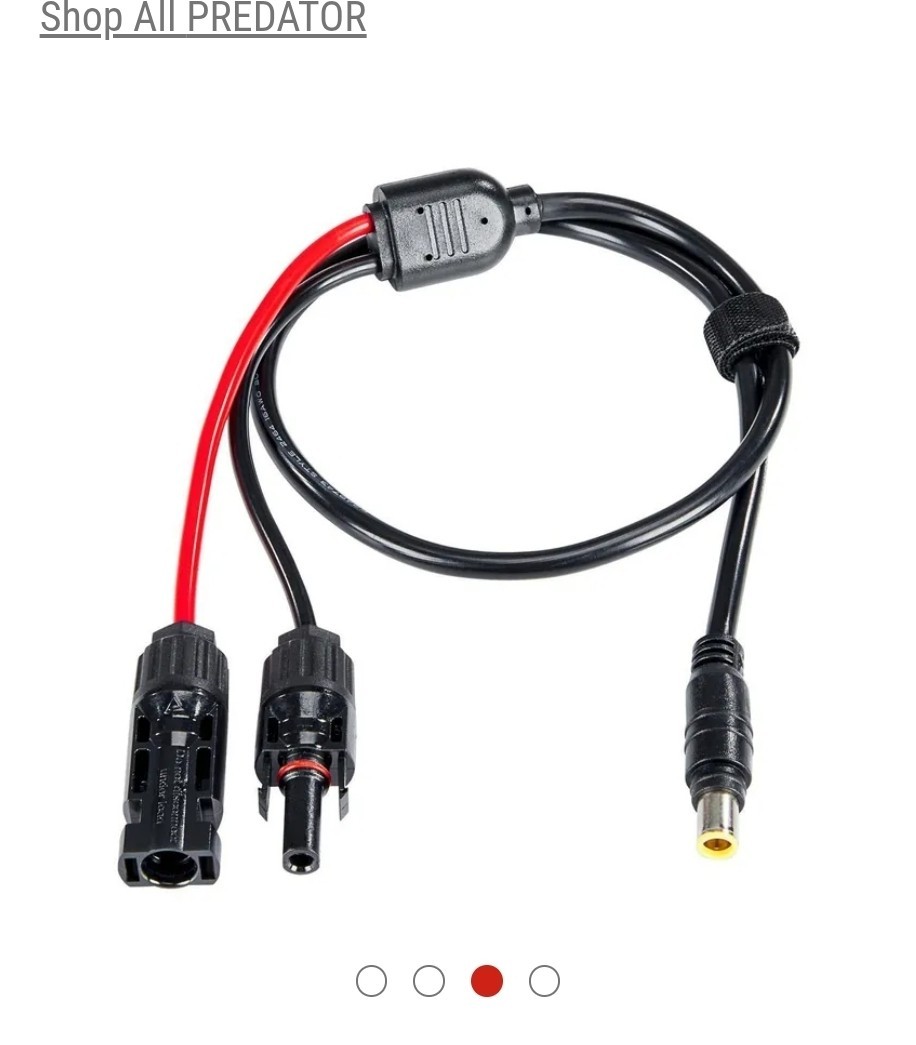 MC4 Connector Solar Panel Cable Kit, 3-Piece