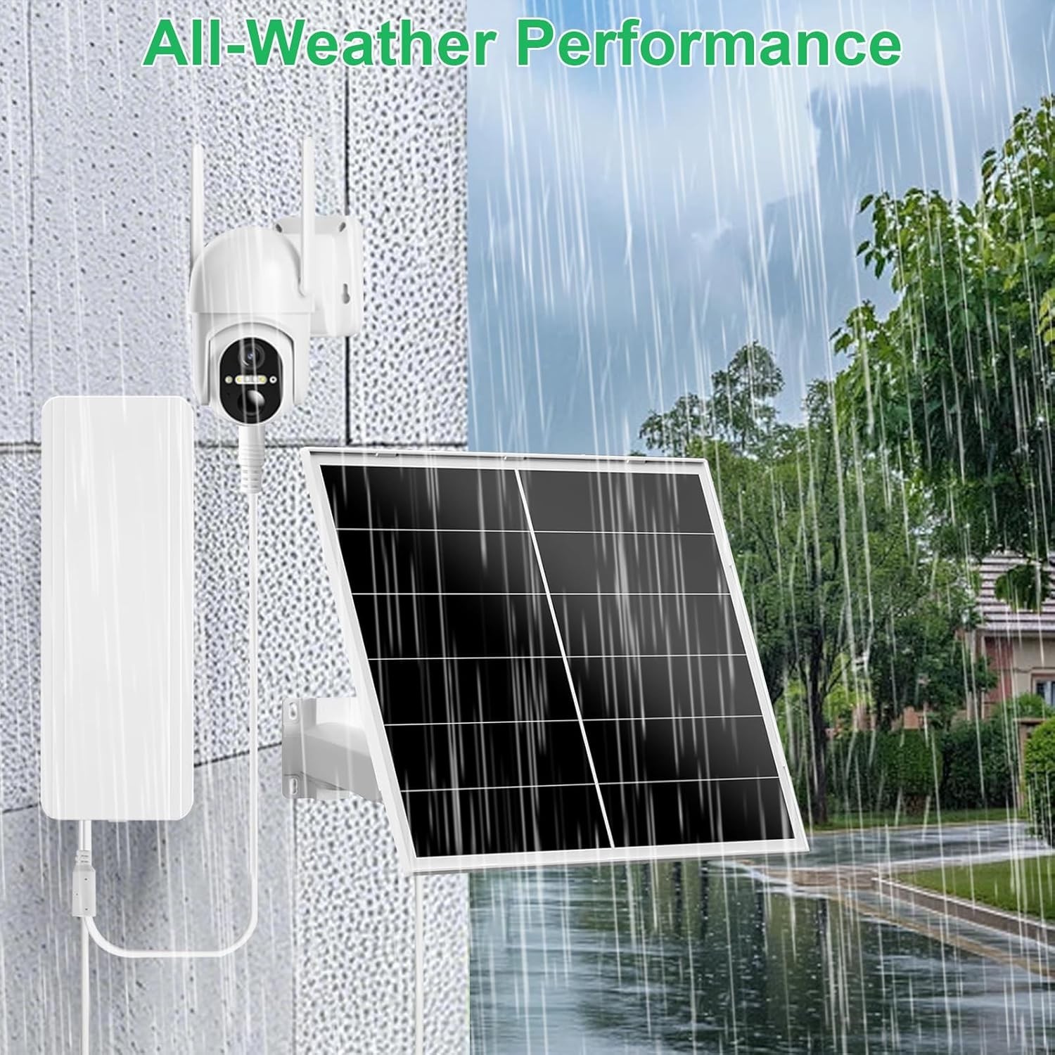 20W Solar Panel Kit Security & Trail Cameras Includes Adjustable 5V/12V Output