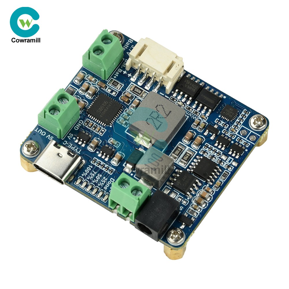 6-24V Solar Panel Power Management Module 5V 3A Supports MPPT, PD QC FCP SFCP