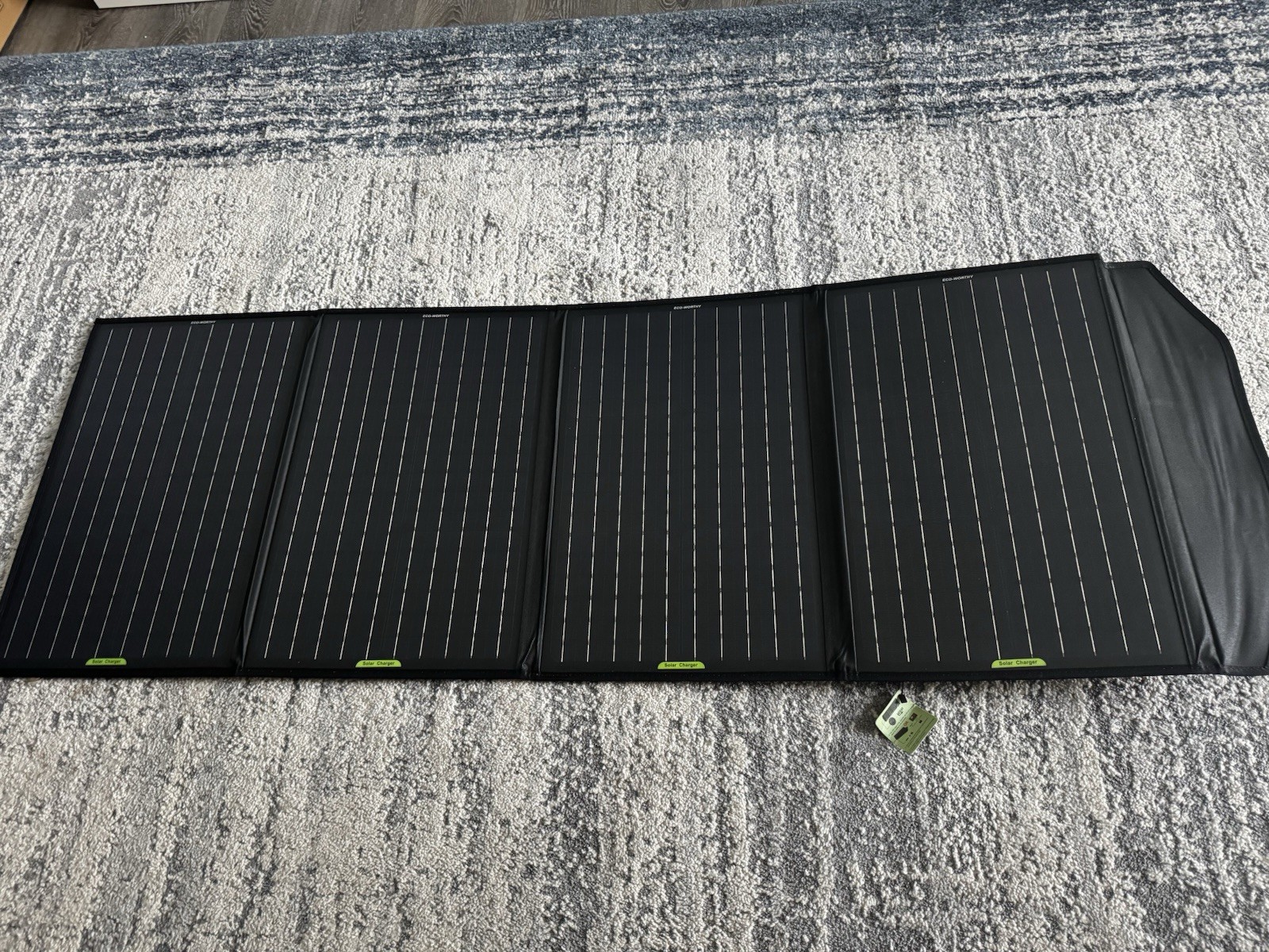 ECO-WORTHY 120W Foldable Portable Monocrystalline 12V Waterproof MC4 Panel