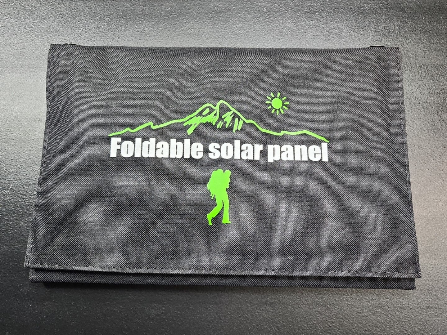 21 Watt Foldable Solar Panel Charger, USB Charge port & DC5 Port, Outdoor Campin