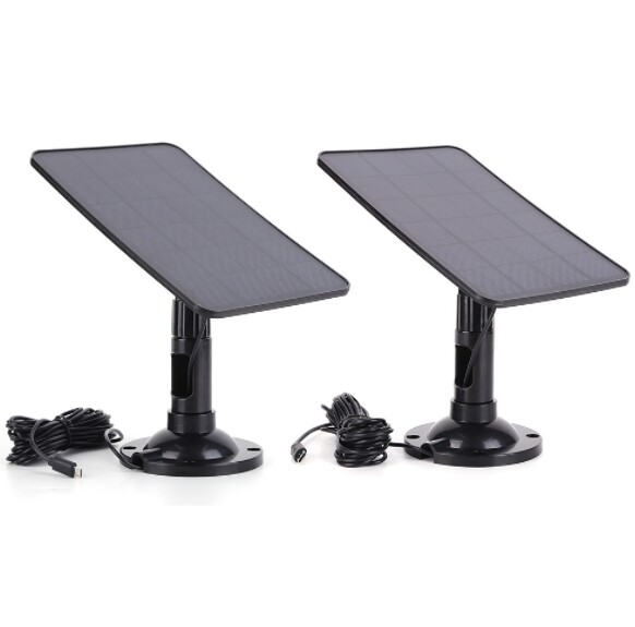 7W5V solar charging panel monitoring camera security monitoring TYPE-C/Micro USB
