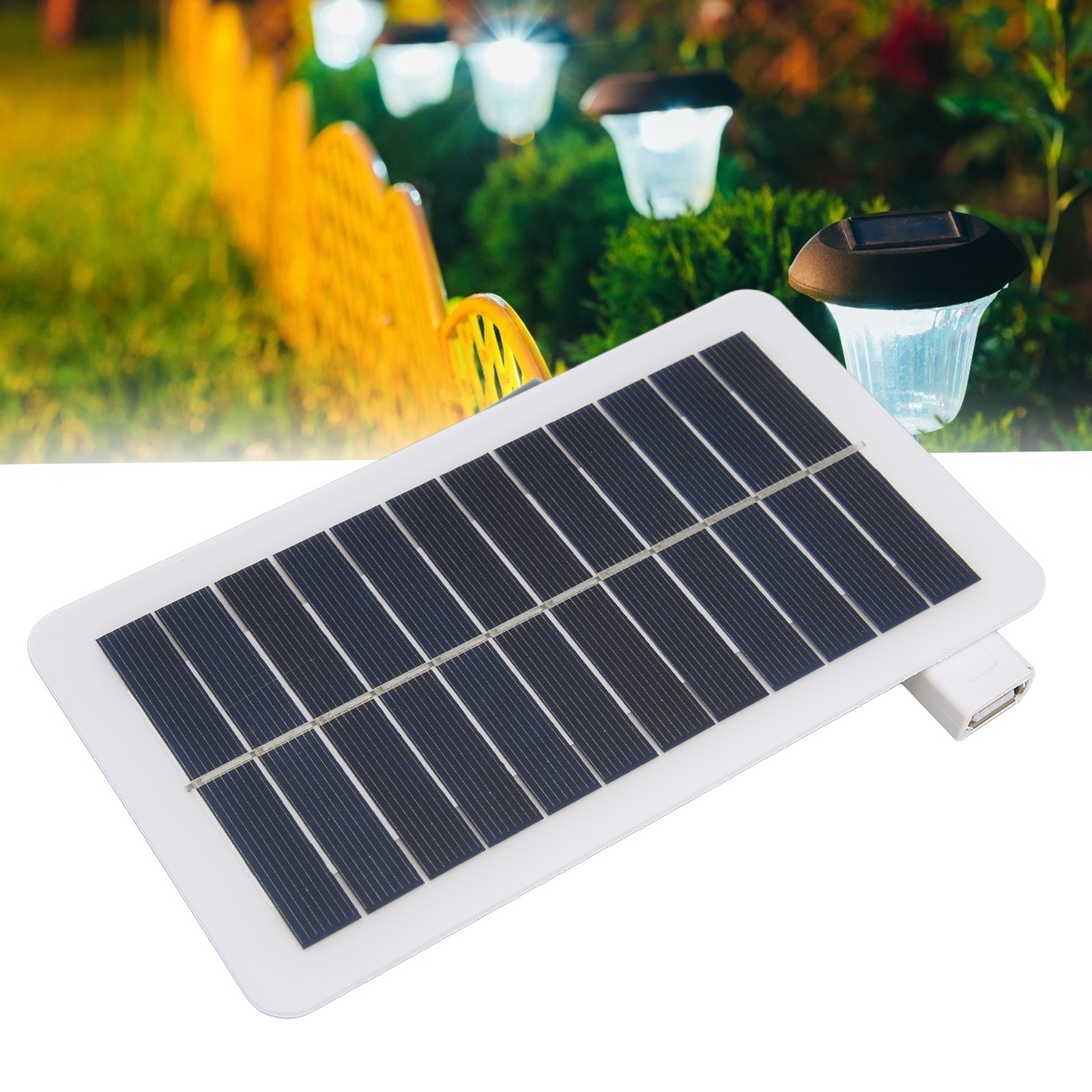 Mini Solar Panel 5V 2W 400mA Heat Resistant Waterproof Space Saving Widely Used