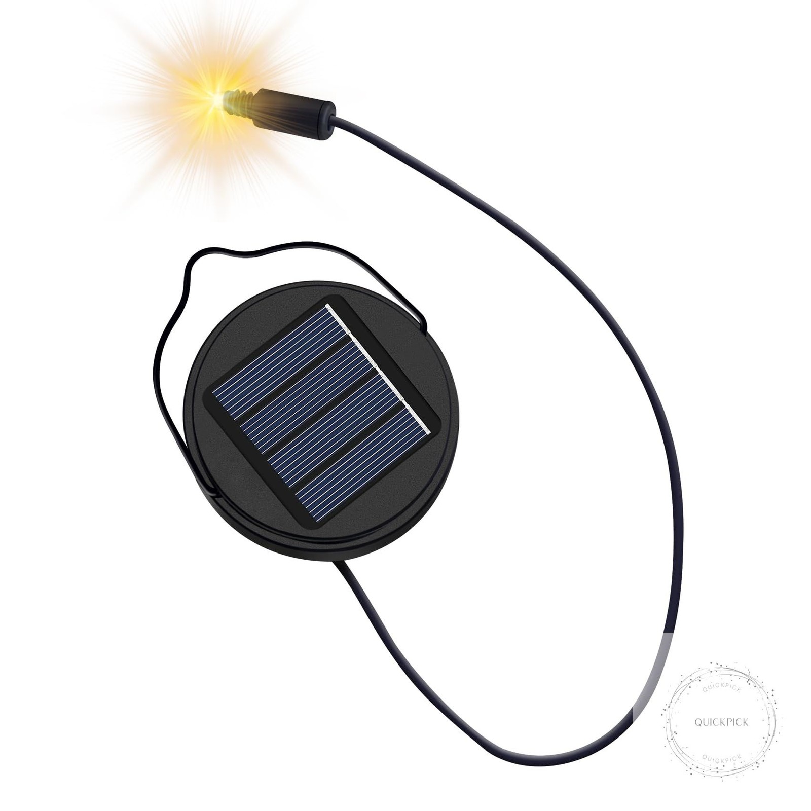 AA 600Mah Solar Light Replacement Top Parts for Solar Outdoor Lantern Waterproof