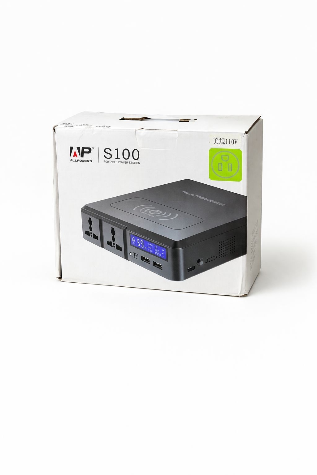ALLPOWERS S100 154Wh 200W Portable Power Station | Solar Generator, AC USB-C Wir