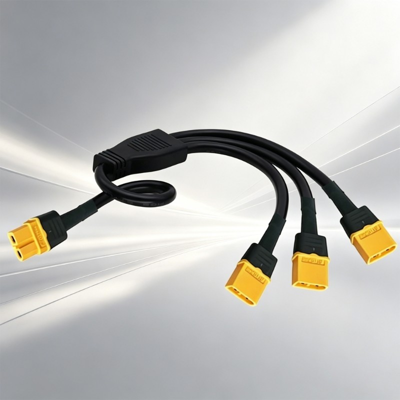 Yellow End XT60H Splitter Cable 35Cm for Solar Unit Cable Grouping