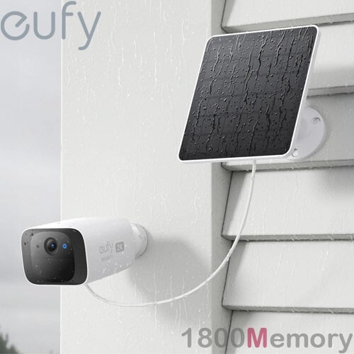 eufy Security Floodlight Cam E220 2000 lm Wired Black Home Security Camera IP65