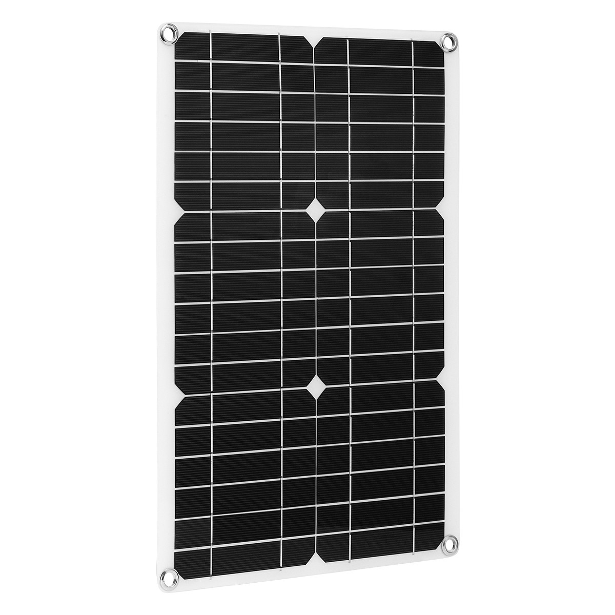 20W 12V Watt Solar Panel Kit Charging Off-Grid Battery Power RV Home Boat Camp