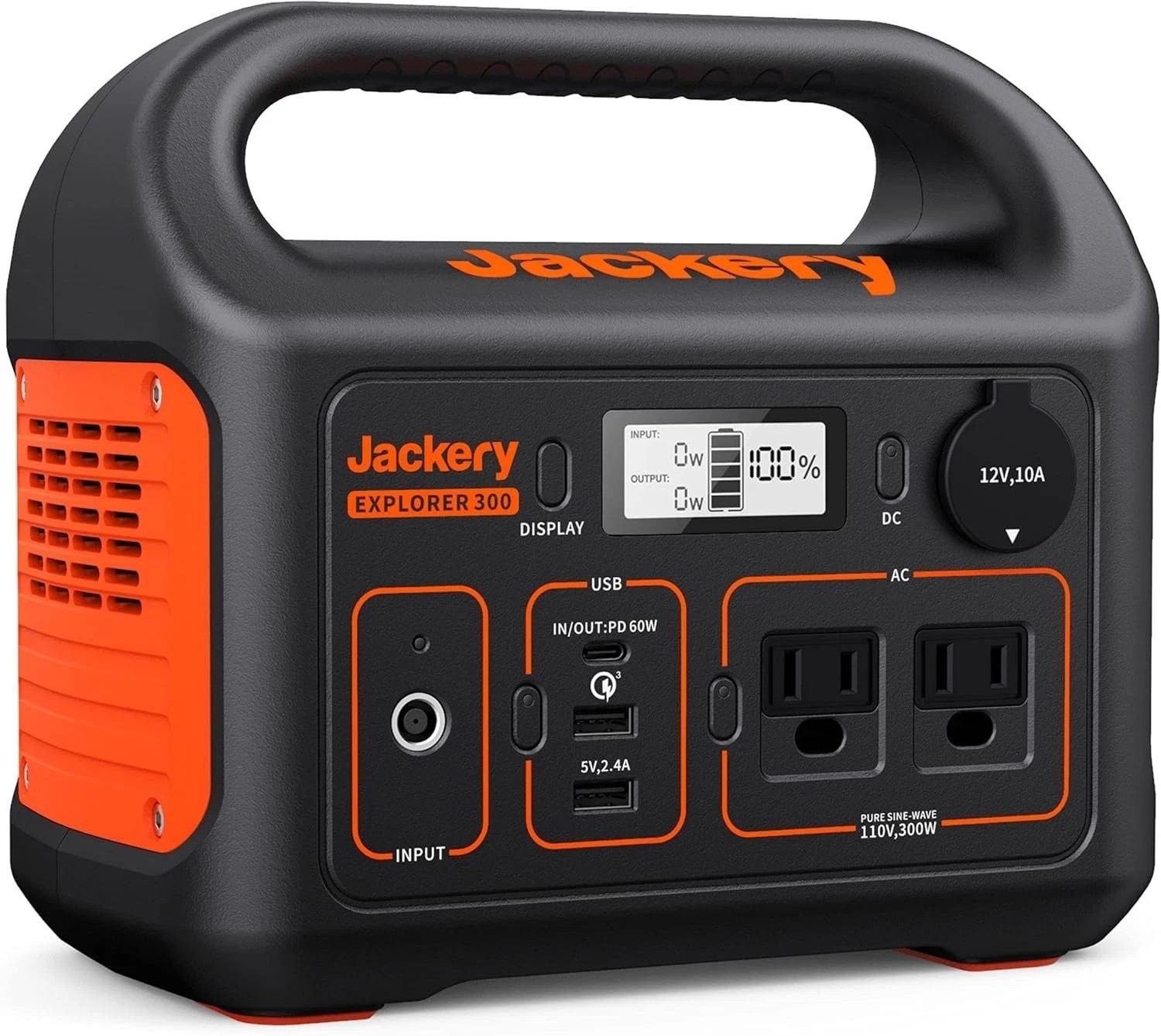 Portable Power Station Explorer 300, 293Wh Backup Lithium Battery, Solar Gene…