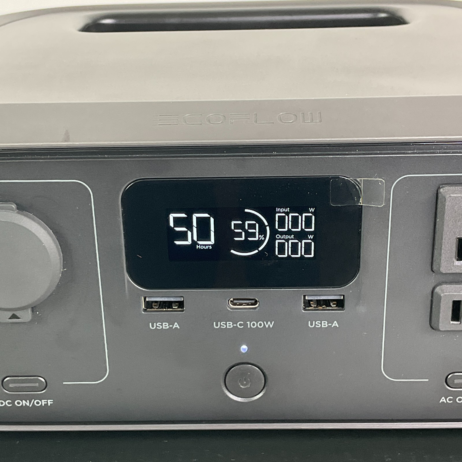 EcoFlow River 3 Portable Power Station 600W 230Wh Battery Generator EF-RV-H01-1