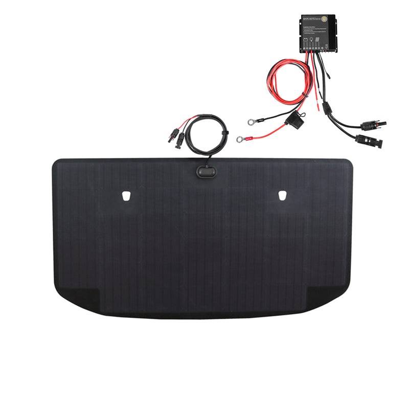 Toyota FJ Cruiser 105W 12V Lensun Hood Solar Panel ETFE Anti Glare Offroad D3