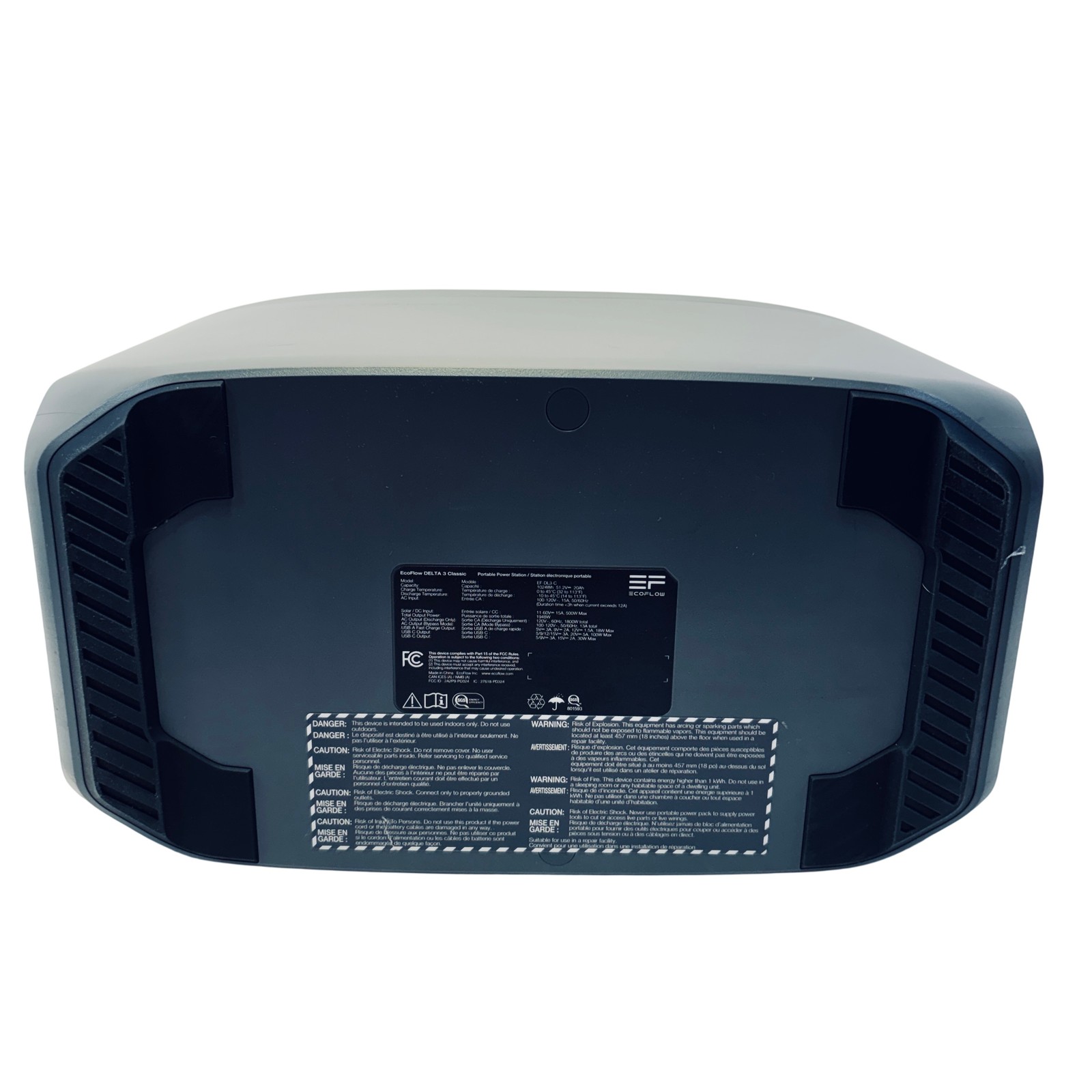 EcoFlow DELTA 3 Classic EF-DL-1024WH 1024Wh Portable Power Station