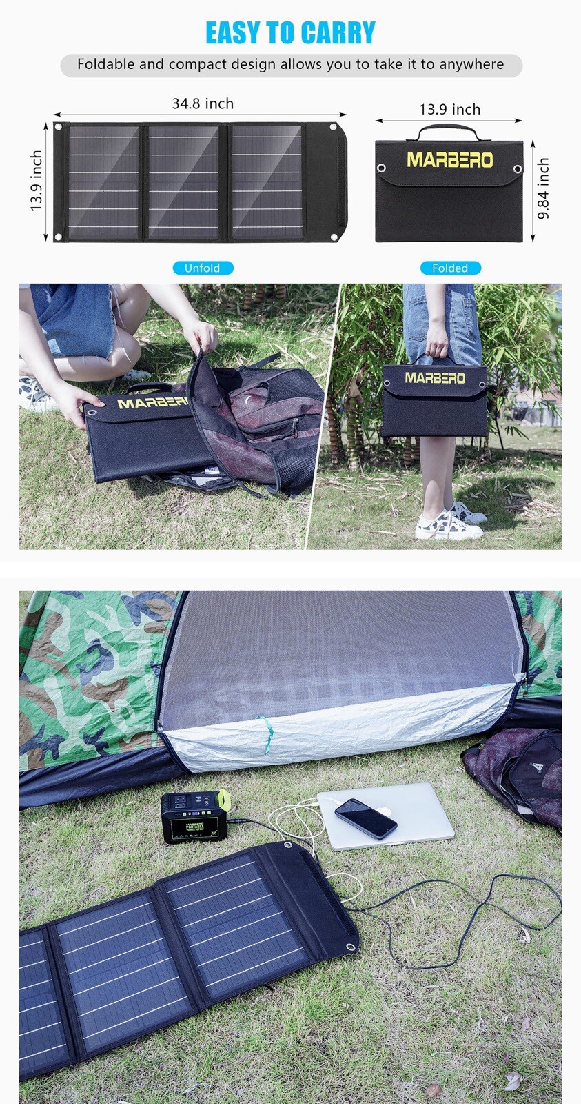 Marbero Portable Solar Power