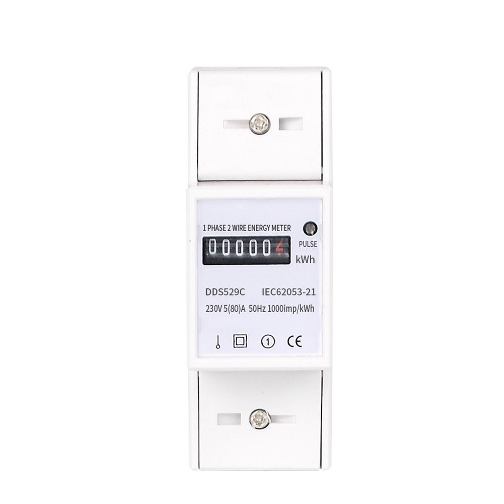 80A Electricity Meter Accuracy Class 1 Measurement For Residential Use