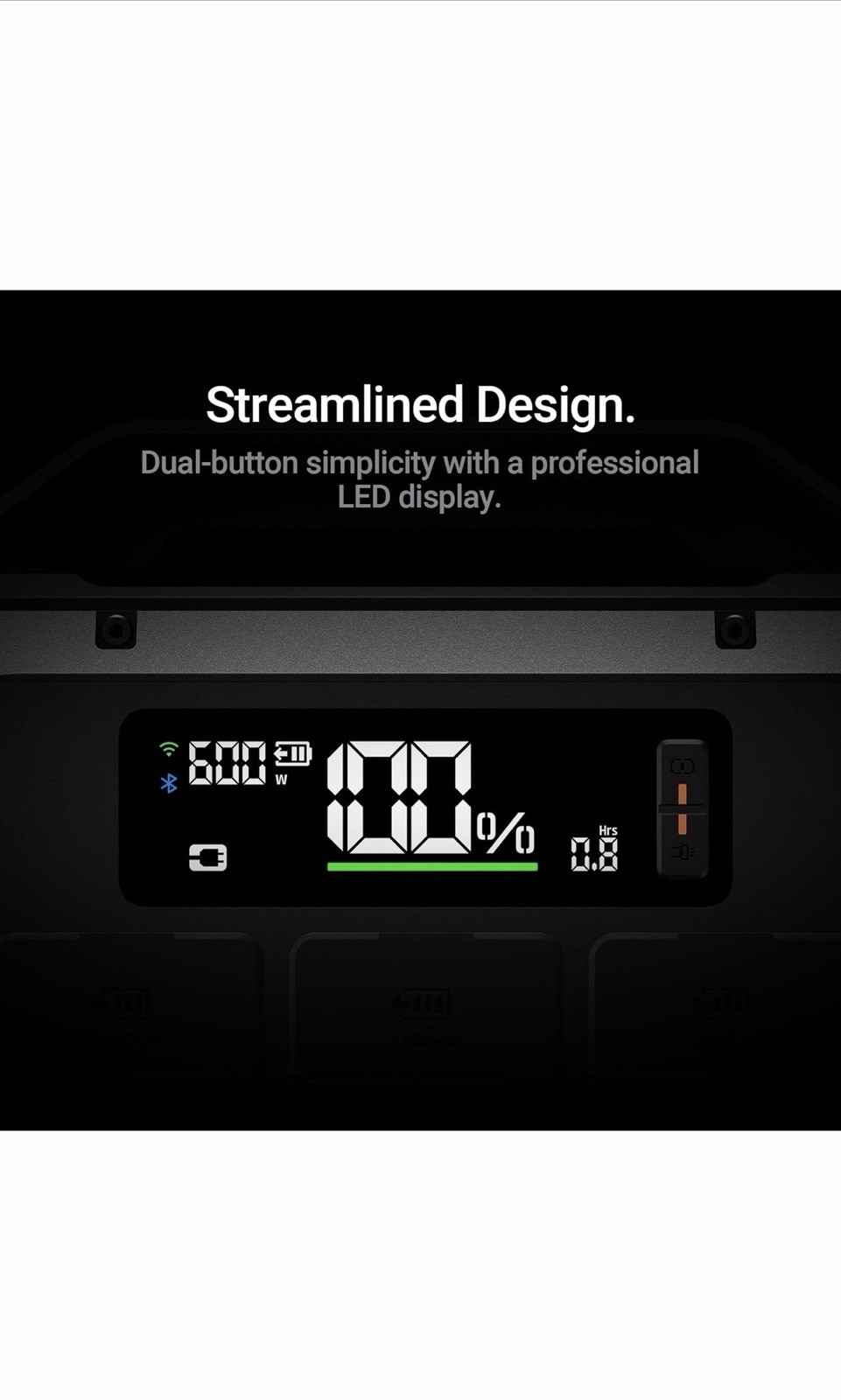 Hulkman Mega 576Wh Power Station Works At -4°, PD100W, 1 Hour Charging, Lithium