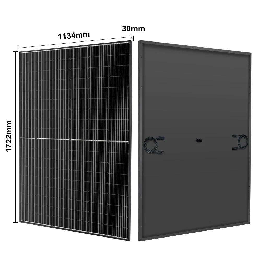 Dokio 400W 2000W Mono Rigid Big Solar Panel N-Type PV moudle for Roof RV Balcony