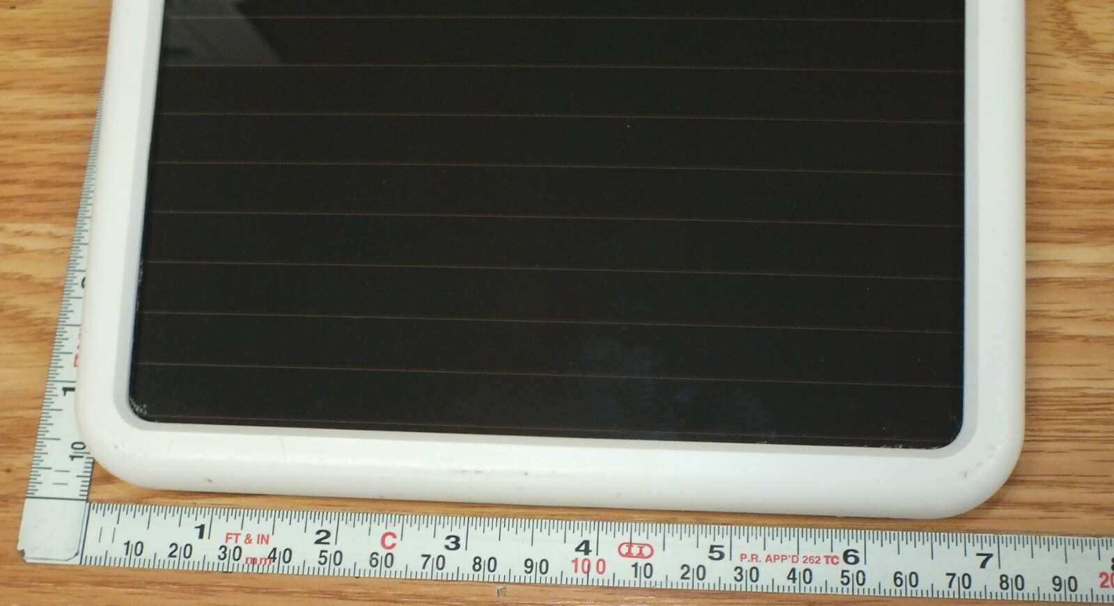 Unbranded Square White Solar Panel Charger For Outdoor Use Only **READ DETAILS**