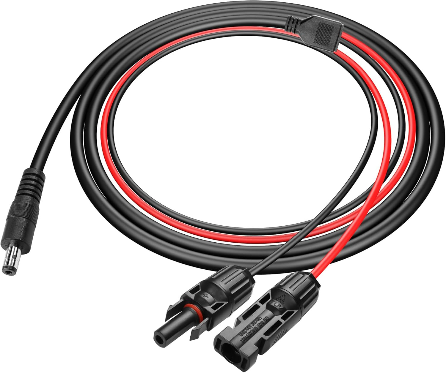 Solar Panel Connectors to DC 5.5X2.1Mm Extension Power Cable 14AWG Solar Panel C