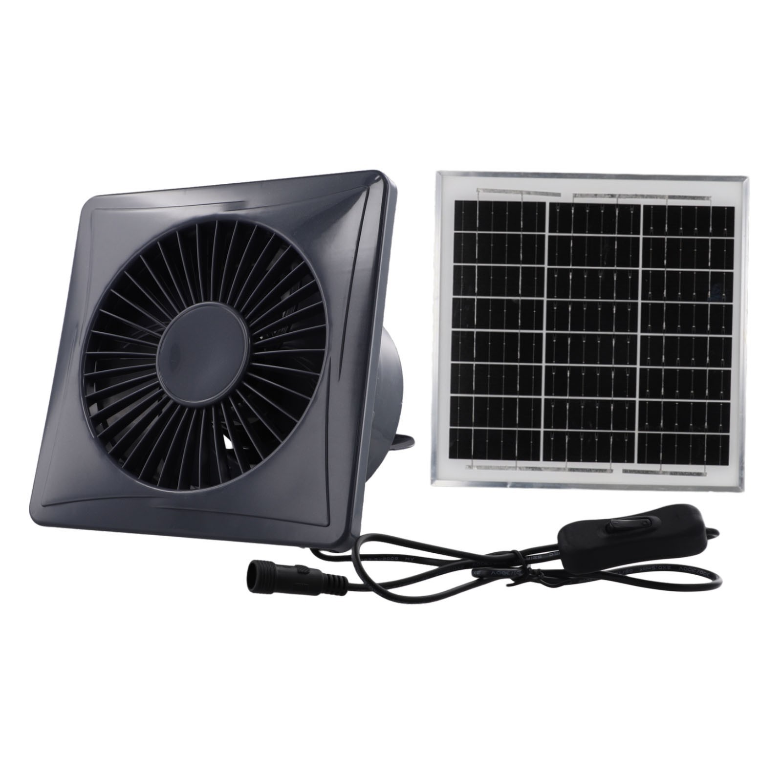 High Speed Solar Air Ventilation Blower Optimal Airflow for Better Ventilation